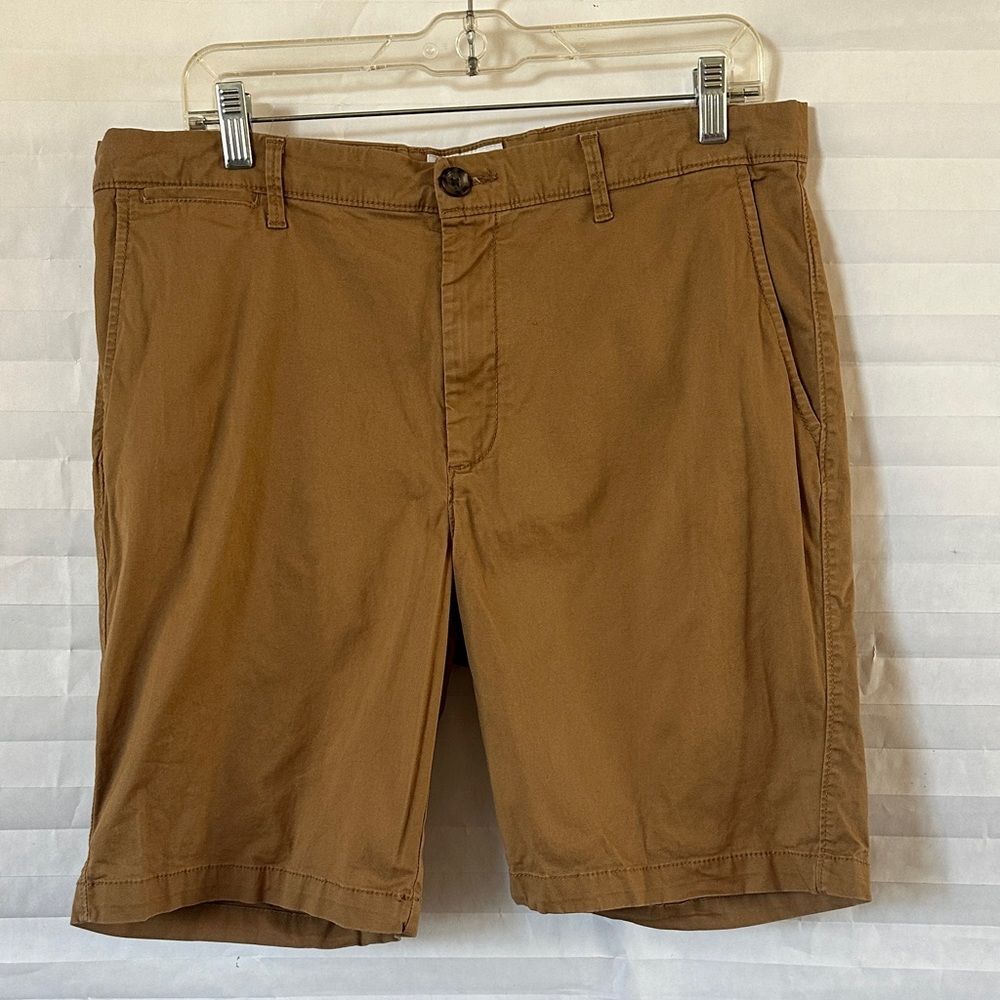 Goodfellow & Co Men's Brown Flat Front Shorts Size 32